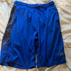 Blue Russell elastic shorts dry fit